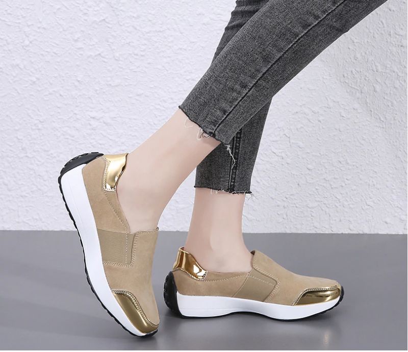 Barry Slip-ons - Zwart goud