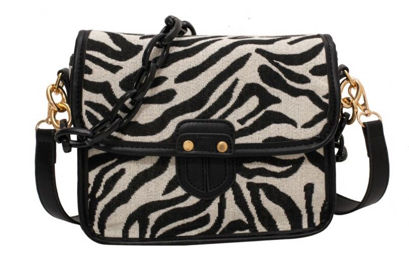 Basilio Dames Schouder Crossbody Handtas - Zebra Patroon