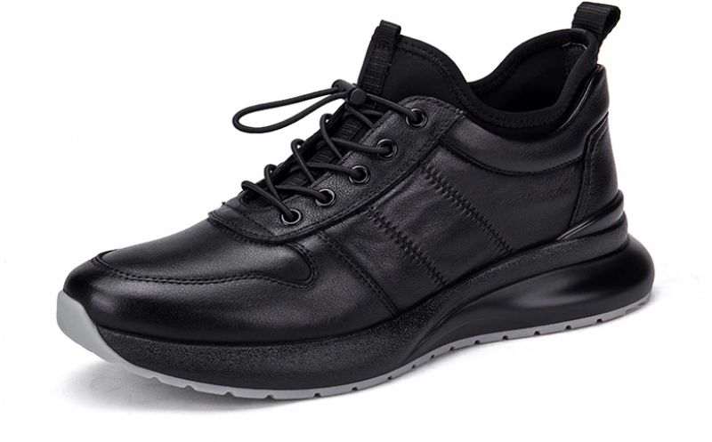 Basten Heren Casual Sneakers - Zwart