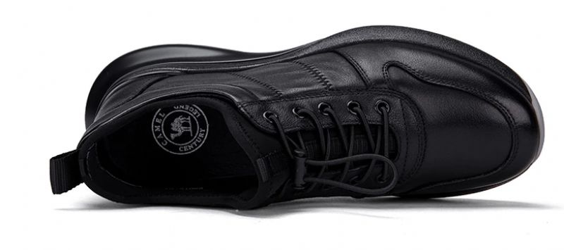 Basten Heren Casual Sneakers - Zwart
