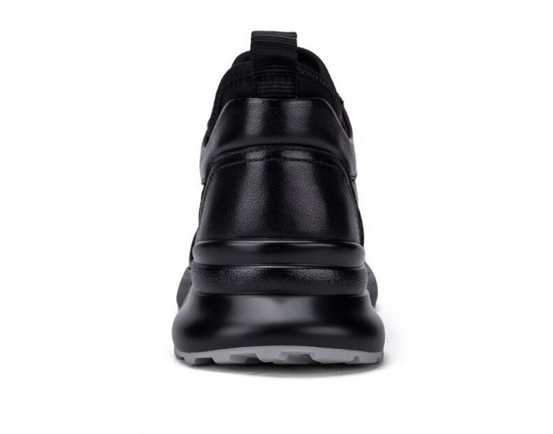 Basten Heren Casual Sneakers - Zwart