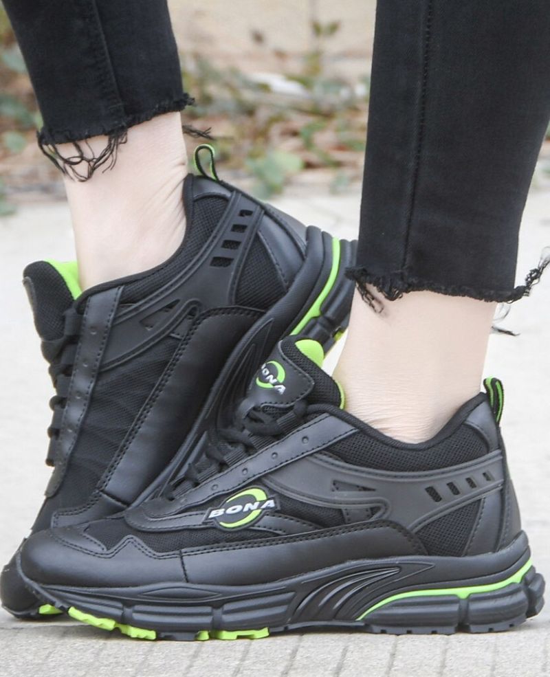 Bazun Unisex Casual Sneaker - Zwart