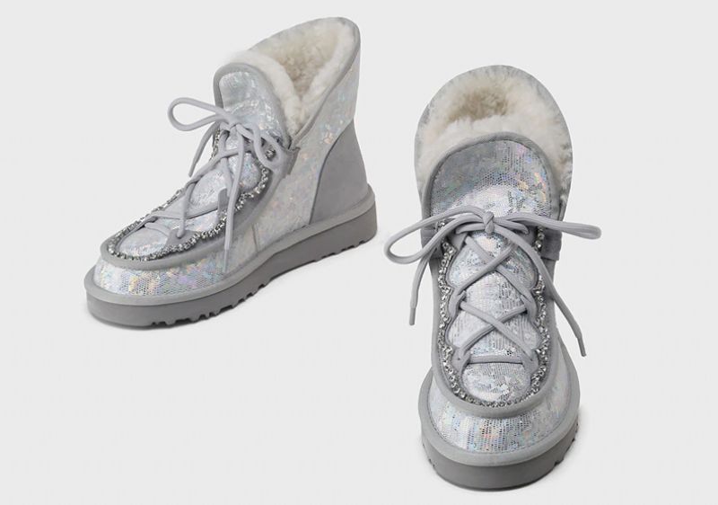 Beata Dames Winter Warme Outdoor Casual Enkellaarsjes - Roze