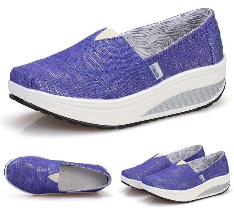 Begonia Dames Platform Schoenen - Zwart
