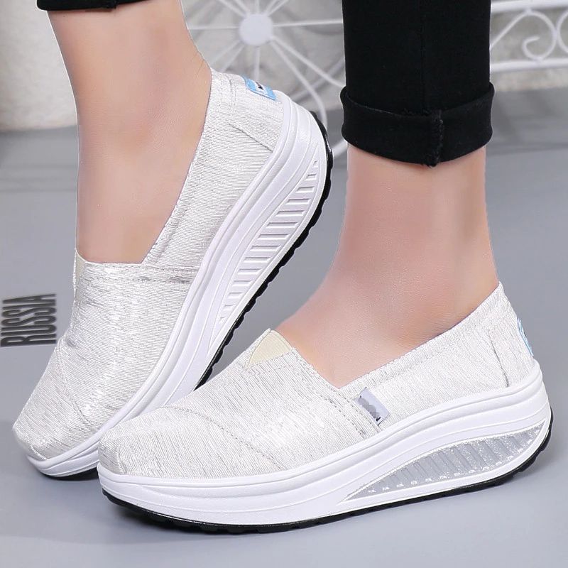 Begonia Dames Platform Schoenen - Zwart