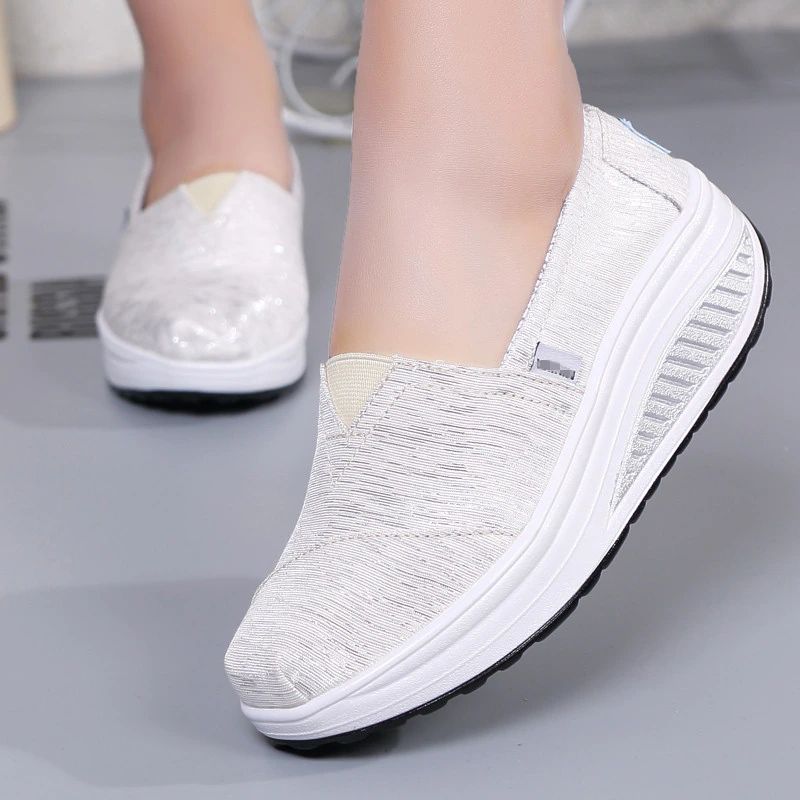 Begonia Dames Platform Schoenen - Zwart