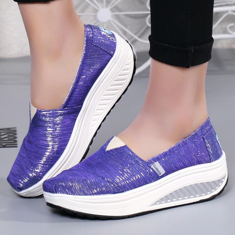 Begonia Dames Platform Schoenen - Zwart