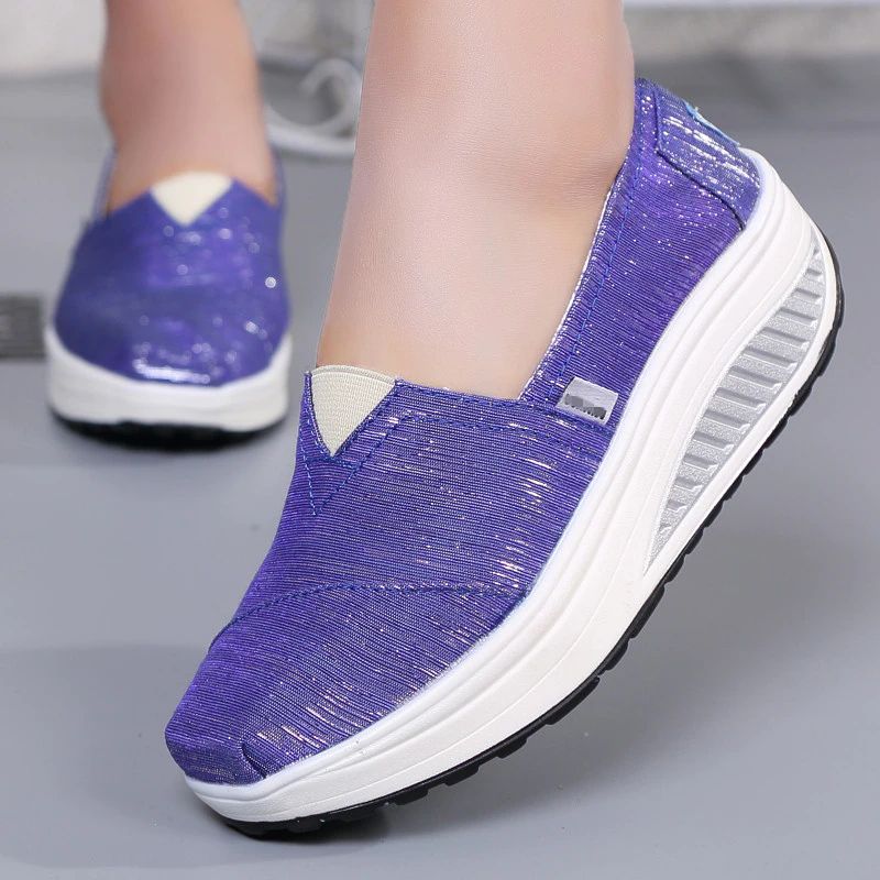 Begonia Dames Platform Schoenen - Zwart