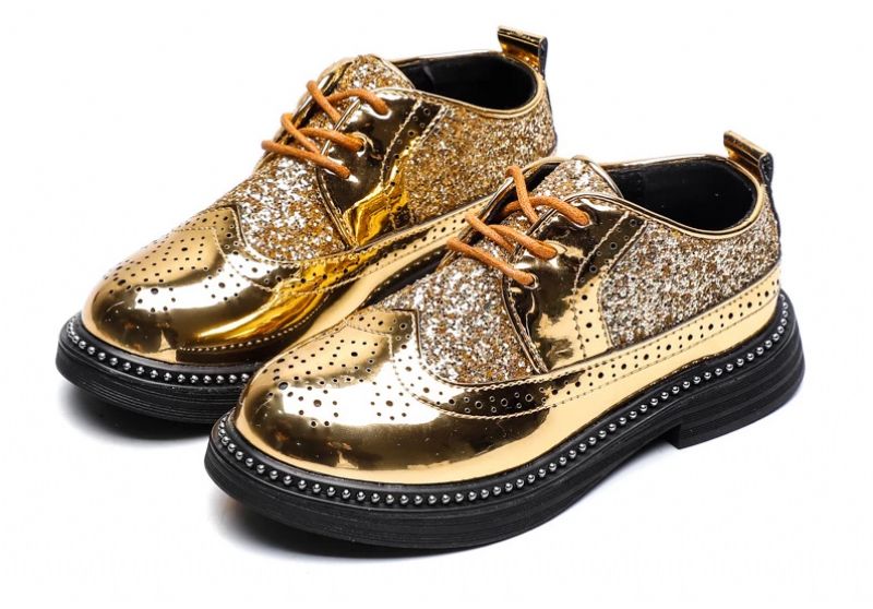 Beijing Unisex Kinderkledingschoenen - Goud