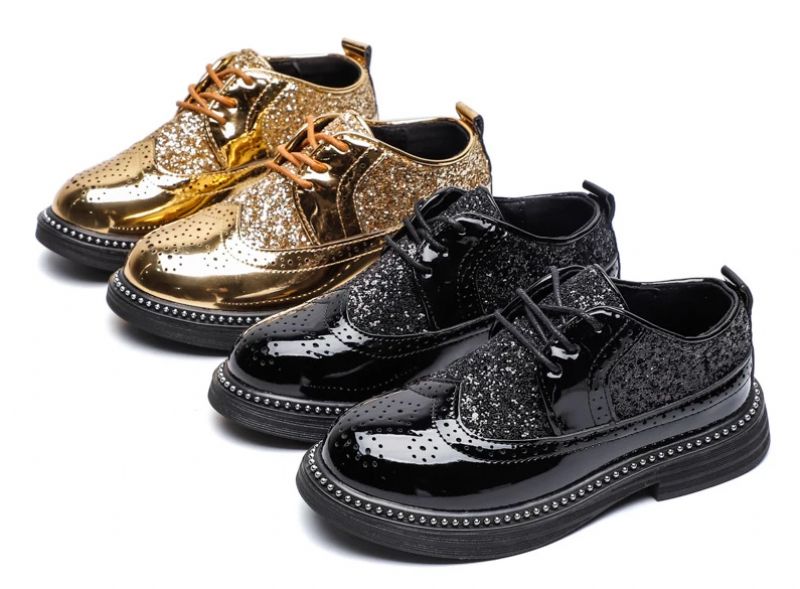 Beijing Unisex Kinderkledingschoenen - Goud