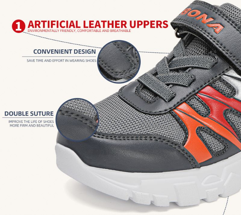 Beila Unisex Kinder Hardloopschoenen - Zwart