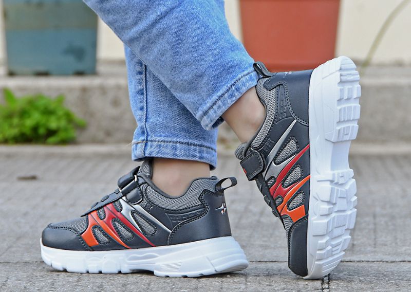 Beila Unisex Kinder Hardloopschoenen - Zwart