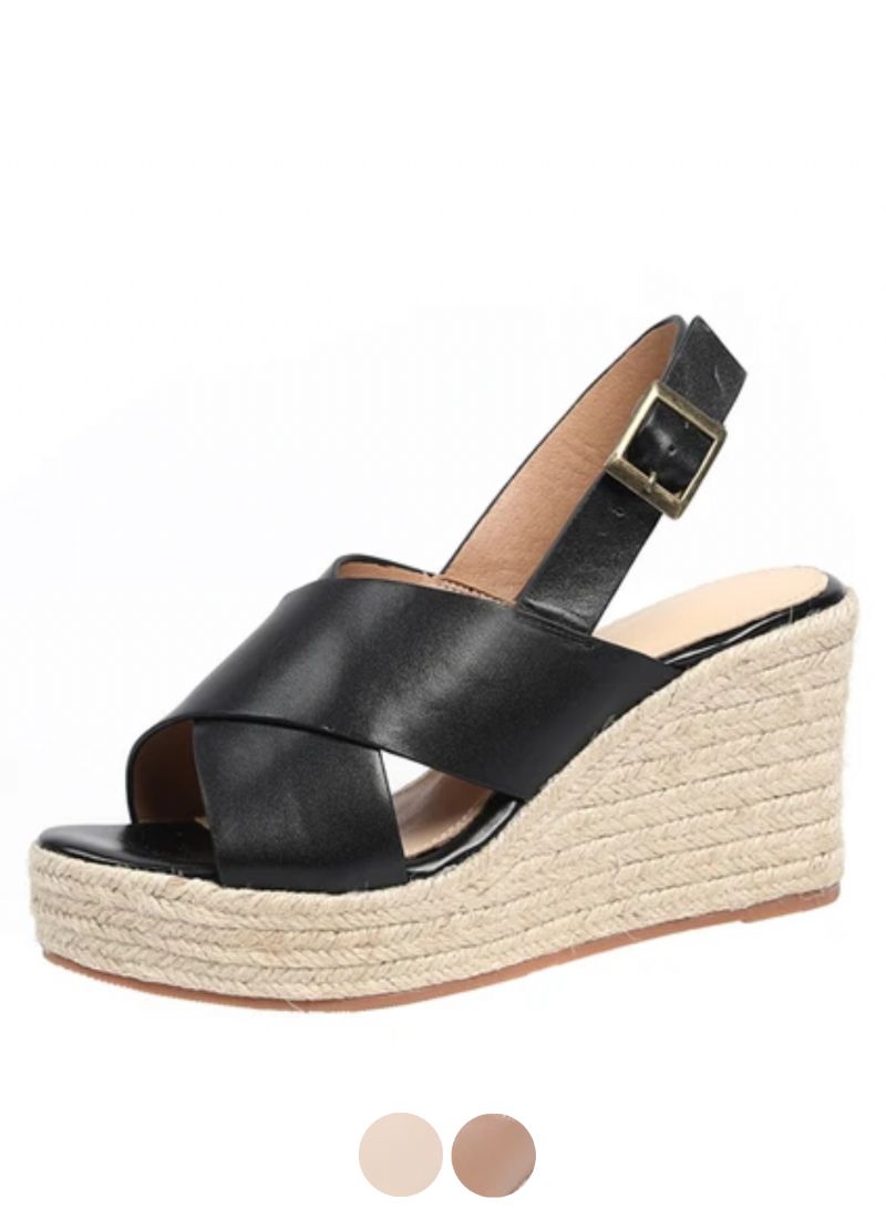 Bela Dames Platform Wedges Sandalen