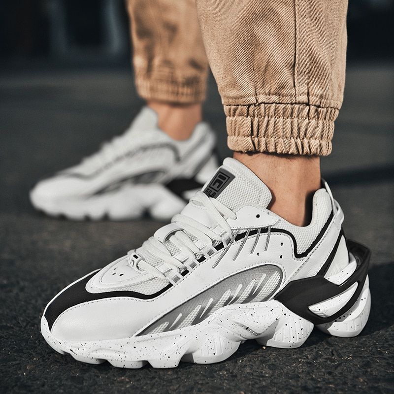 Belen Heren Mode Sneakers - Wit
