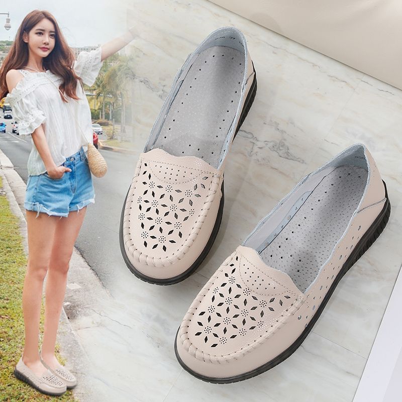 Belinda Dames Instappers - Beige