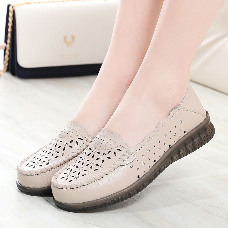 Belinda Dames Instappers - Beige