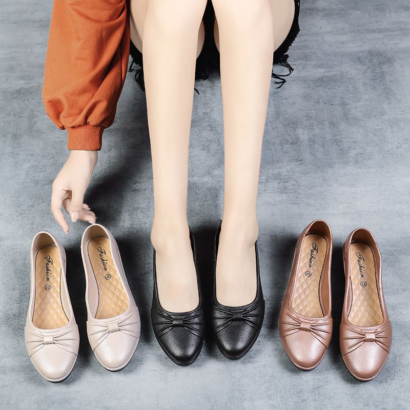 Belle Dames Loafer Schoenen - Goud