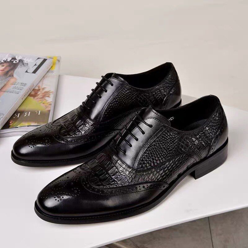 Beller Heren Oxford Casual Schoenen - Koffie
