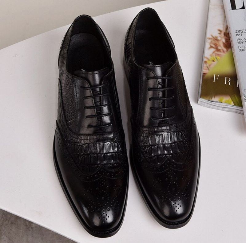 Beller Heren Oxford Casual Schoenen - Koffie