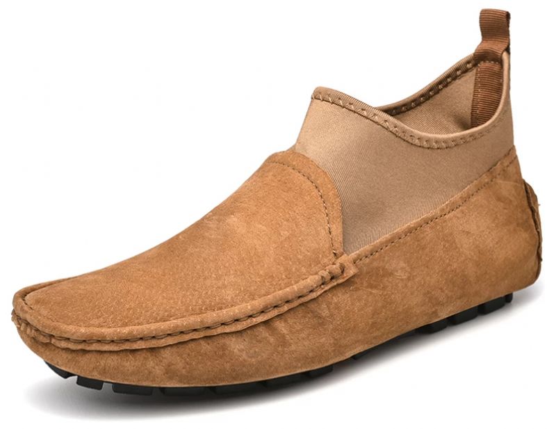 Beningtom Heren Loafer Casual Schoenen - Bruin Bont