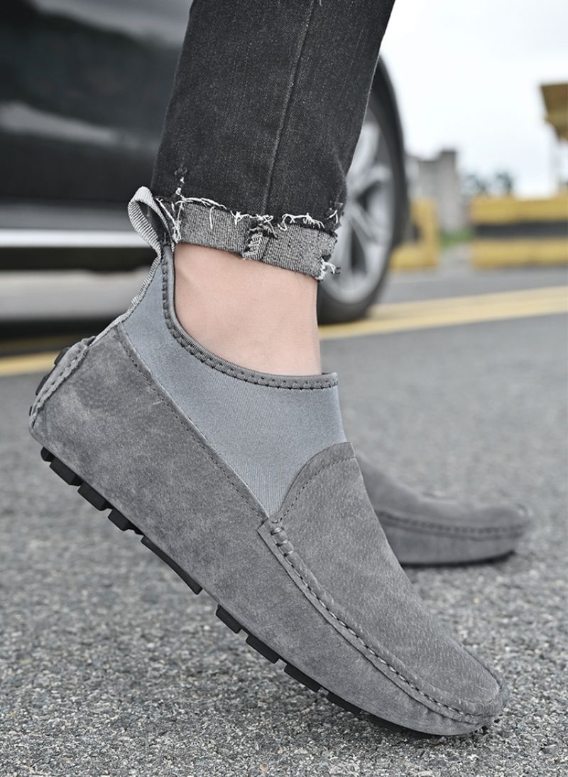 Beningtom Heren Loafer Casual Schoenen - Bruin Bont