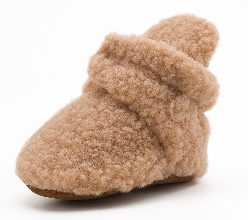 Benington Unisex Warme Laars Voor Kinderen - Koffie Bont