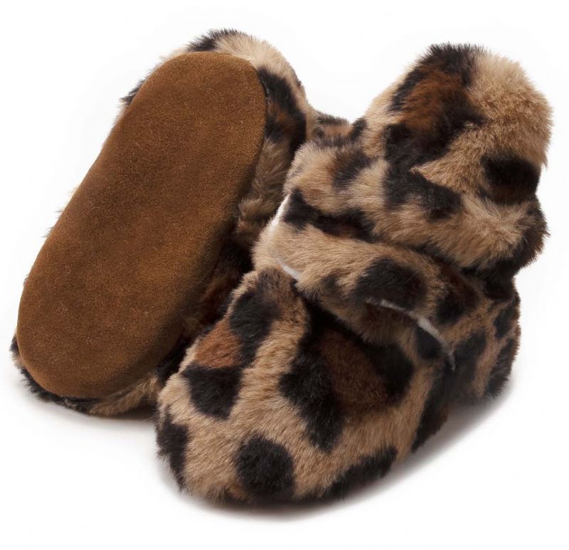 Benington Unisex Warme Laars Voor Kinderen - Koffie Bont