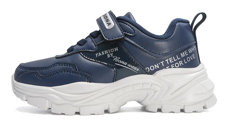 Benjamin Jongens Casual Sneakers - Marineblauw