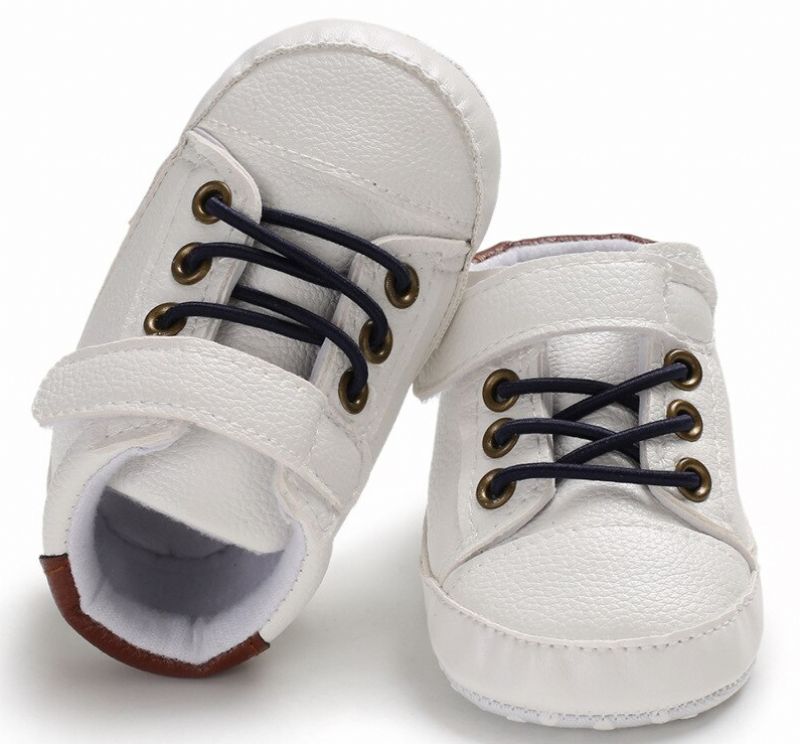 Benji Baby Jongens High Top Sneaker - Wit