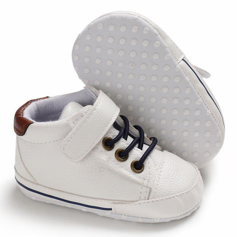 Benji Baby Jongens High Top Sneaker - Wit