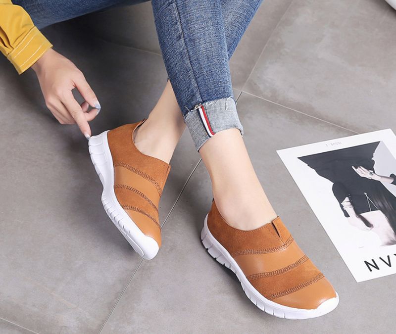 Benna Dames Slip-on Schoenen - Zwart