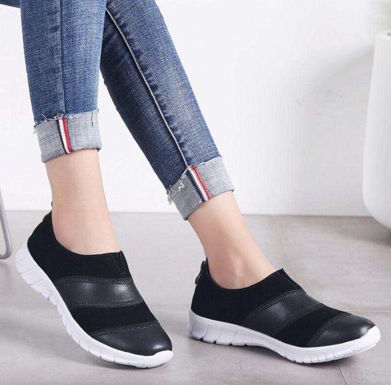 Benna Dames Slip-on Schoenen - Zwart
