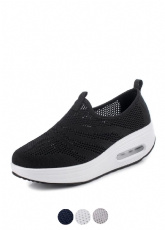 Bennu Platform Wandelschoenen Voor Dames Zwarte