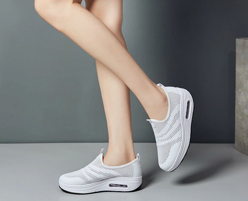Bennu Platform Wandelschoenen Voor Dames Zwarte - Zwart