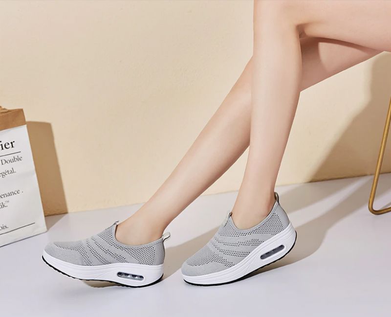 Bennu Platform Wandelschoenen Voor Dames Zwarte - Zwart
