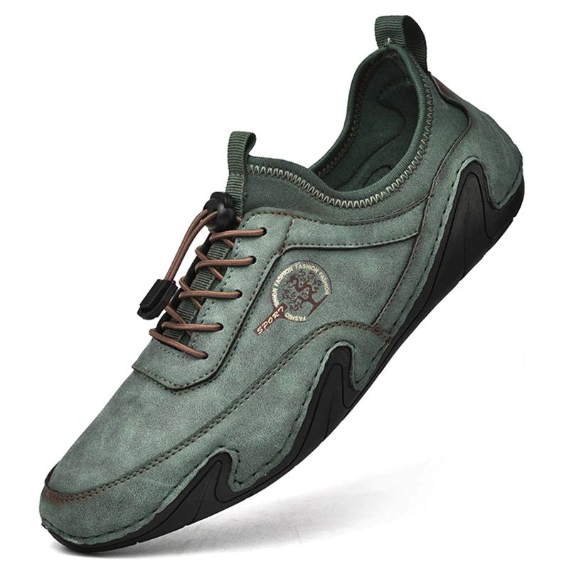 Benny Heren Casual Sneakers - Groen