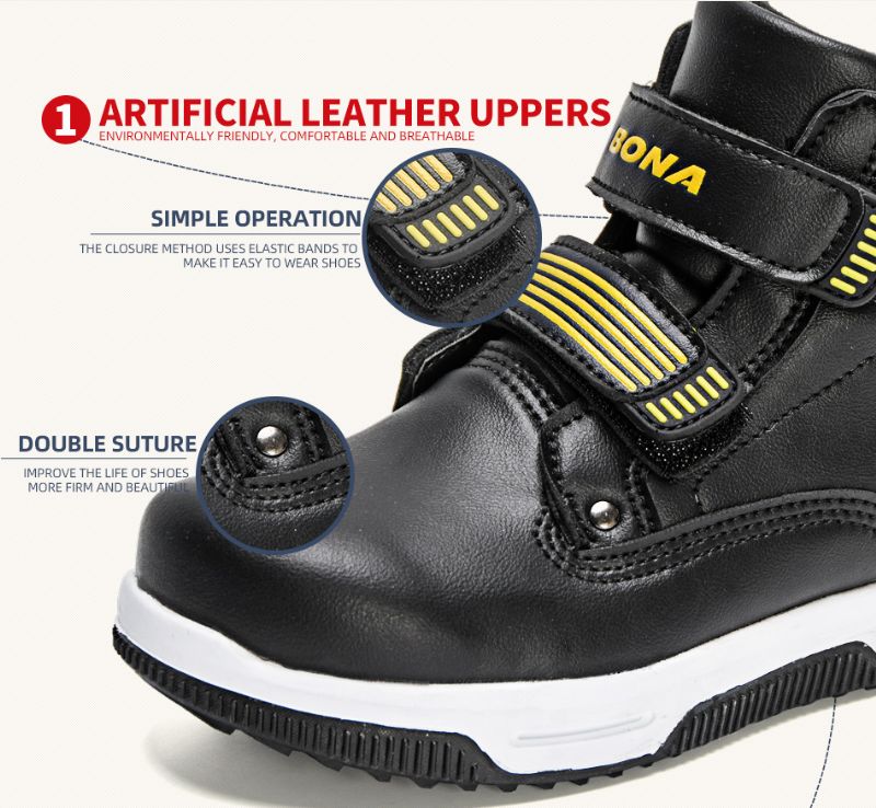 Benny Jongenshoge Top Sneaker - Zwart