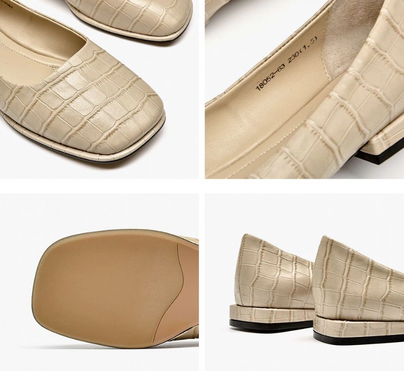 Benoit Platte Schoenen Voor Dames - Abrikoos