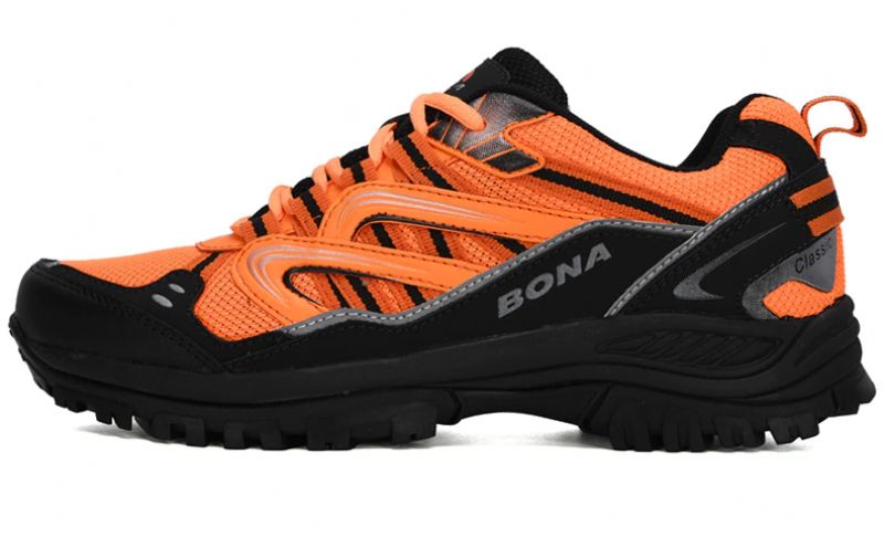 Benson Luxe Sneakers Voor Heren - Oranje