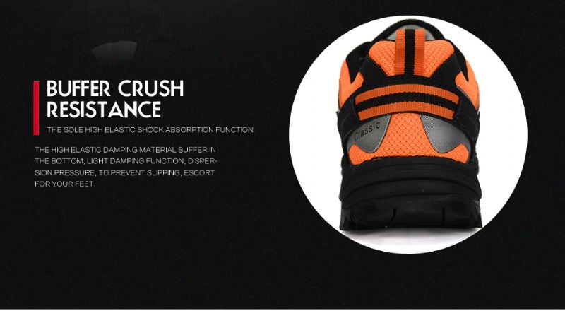 Benson Luxe Sneakers Voor Heren - Oranje