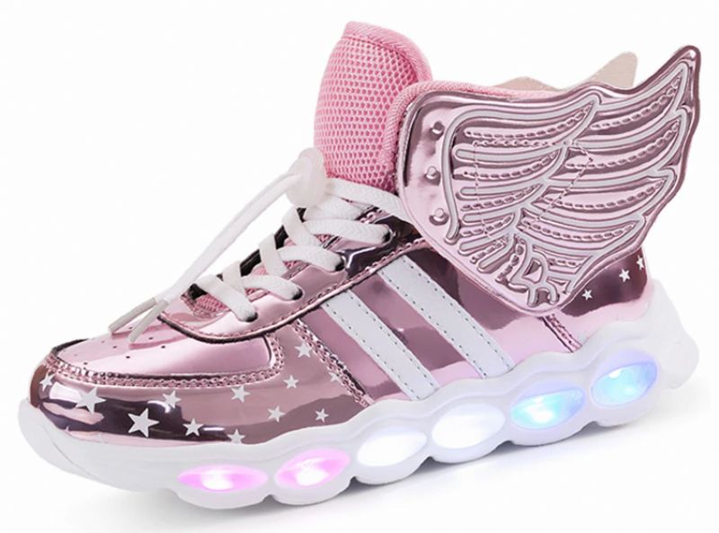 Berlin Unisex Verlichte Sneakers Voor Kinderen - Roze