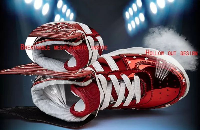 Berlin Unisex Verlichte Sneakers Voor Kinderen - Roze