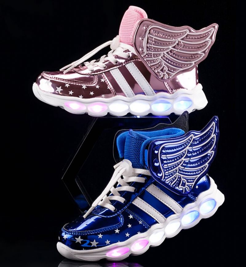 Berlin Unisex Verlichte Sneakers Voor Kinderen - Roze