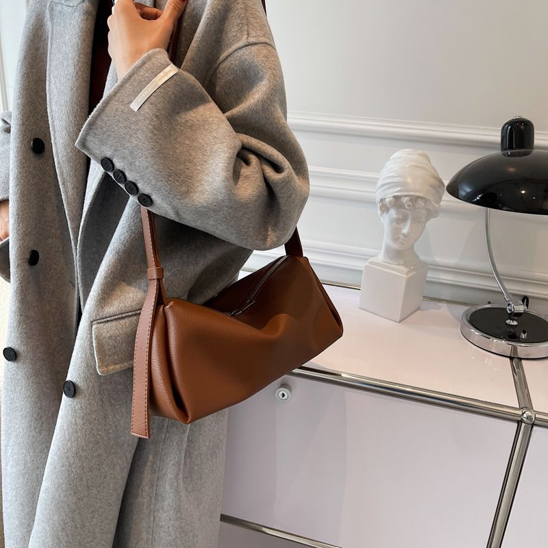 Bernard Dames Mode Schouder Handtas - Koffie