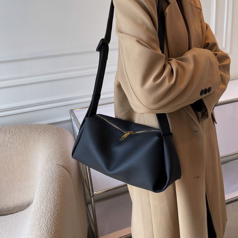 Bernard Dames Mode Schouder Handtas - Koffie