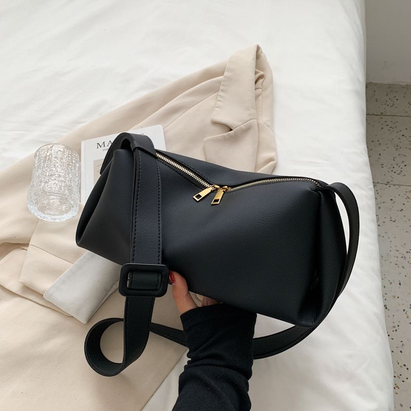 Bernard Dames Mode Schouder Handtas - Koffie