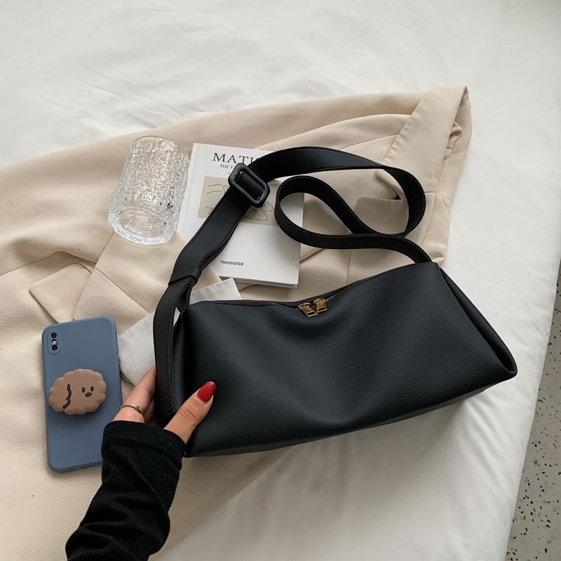 Bernard Dames Mode Schouder Handtas - Koffie