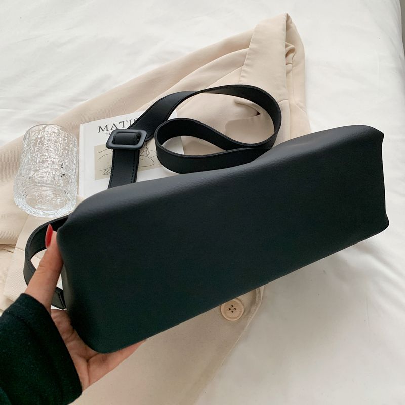 Bernard Dames Mode Schouder Handtas - Koffie