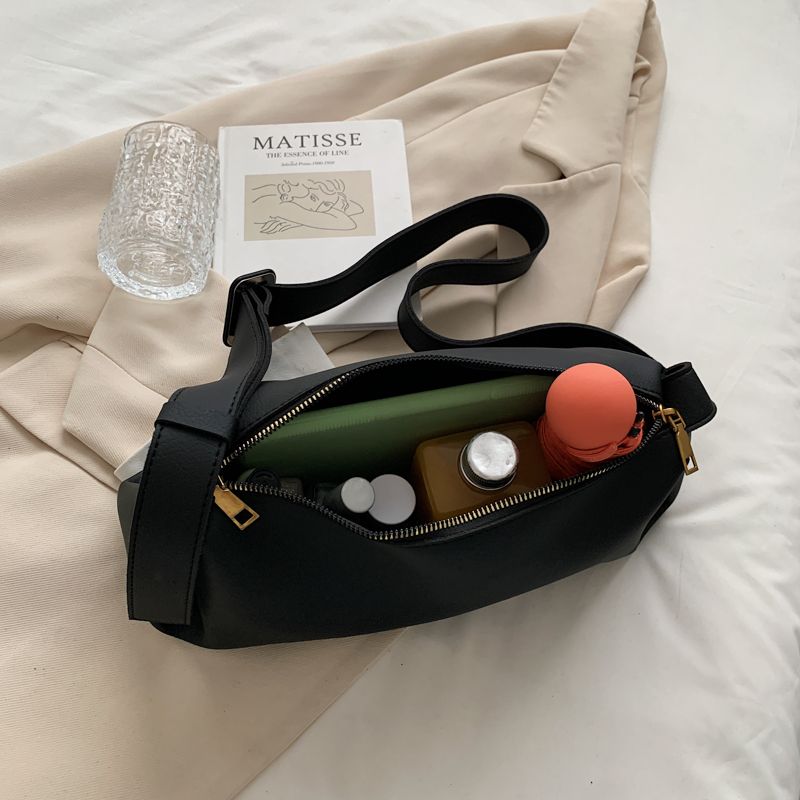 Bernard Dames Mode Schouder Handtas - Koffie