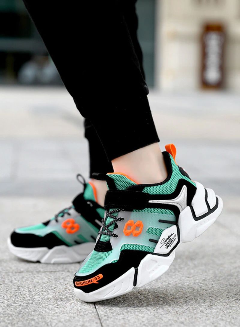 Bernardo Jongens Hardloopschoenen - Groen
